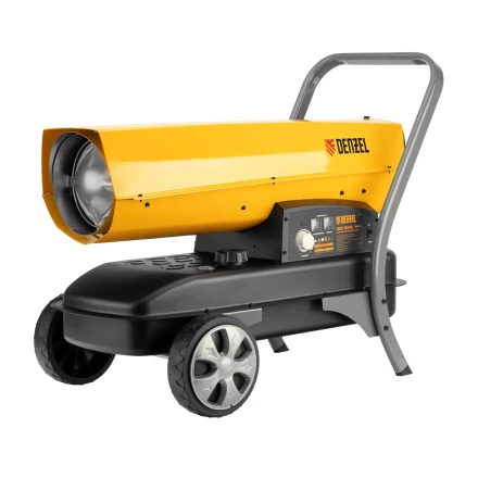 Дизельная тепловая пушка DHG-45i, 45 кВт, 1000 м3/ч, прямой нагрев, электронный термостат Denzel 96485 купить в Нижневартовске