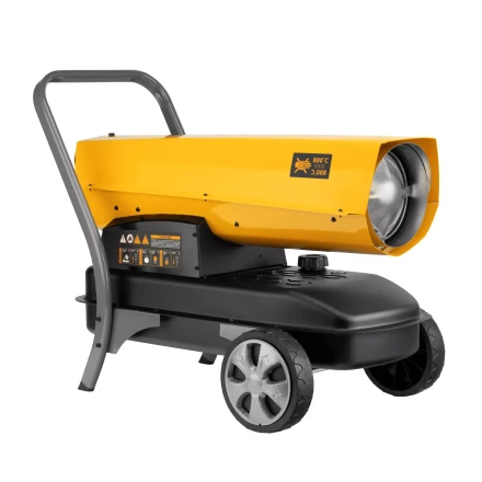 Дизельная тепловая пушка DHG-45i, 45 кВт, 1000 м3/ч, прямой нагрев, электронный термостат Denzel 96485 купить в Нижневартовске