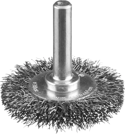 ЗУБР "ПРОФЕССИОНАЛ". Щетка дисковая для дрели, витая стальная проволока 0,3мм, 38мм 35198-038_z02 купить в Нижневартовске