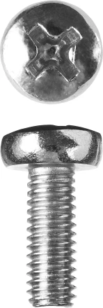 Винт ЗУБР "МАСТЕР" DIN 7985, класс прочности 4.8, оцинкованный, M6x16мм, 5кг 303150-06-016 купить в Нижневартовске