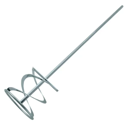 Миксер для красок и штукатурных смесей Denzel, 120 х 600 мм, оцинкованный, шестигранный хвостовик 10мм, 848467 купить в Нижневартовске