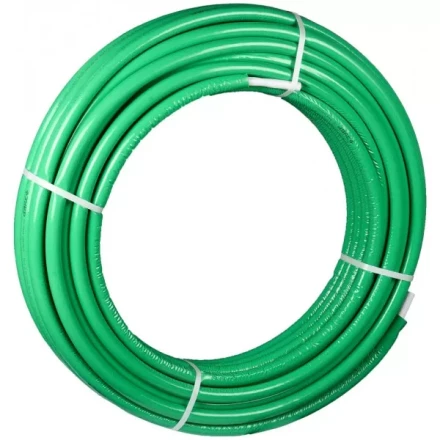 Труба металлопласт. ЗУБР "ШиреФит" с теплоиз., 20мм, толщ.стенки 2мм, мет. слоя 0,4мм, макс. давл. 10атм при 95°С, 50м 51457-20 купить в Нижневартовске