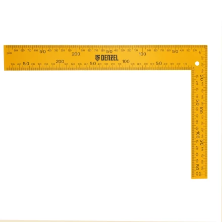 Угольник стальной Denzel, 200 х 300 мм, 32388 купить в Нижневартовске