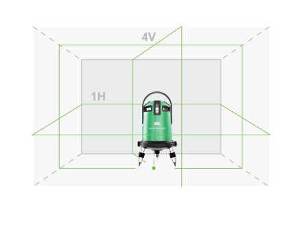 Построитель лазерных плоскостей  лазерный уровень ADA 6D Servoliner GREEN ADA купить в Нижневартовске