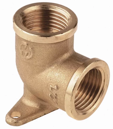 Уголок GENERAL FITTINGS с креплением к стене в двух точках, латунь, г/г, 1/2" 51076-G/G-1/2 купить в Нижневартовске