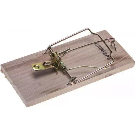 Мышеловка STAYER "STANDARD", деревянное основание, средняя 40501-M купить в Нижневартовске