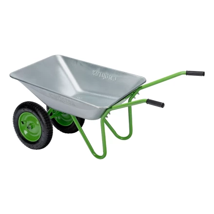 Тачка садовая Сибртех 689135, 2-х колесная, грузоподъемность 120 кг, объем 65 л купить в Нижневартовске