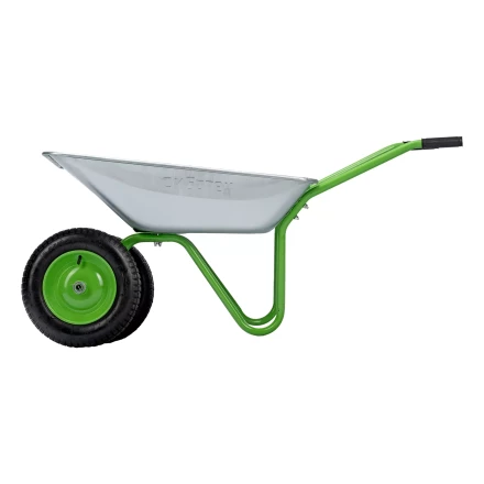 Тачка садовая Сибртех 689135, 2-х колесная, грузоподъемность 120 кг, объем 65 л купить в Нижневартовске