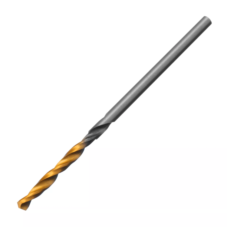 Сверло спиральное по металлу Denzel 2 x 49 мм, Р6М5, Golden Tip , 2шт., 718223 купить в Нижневартовске