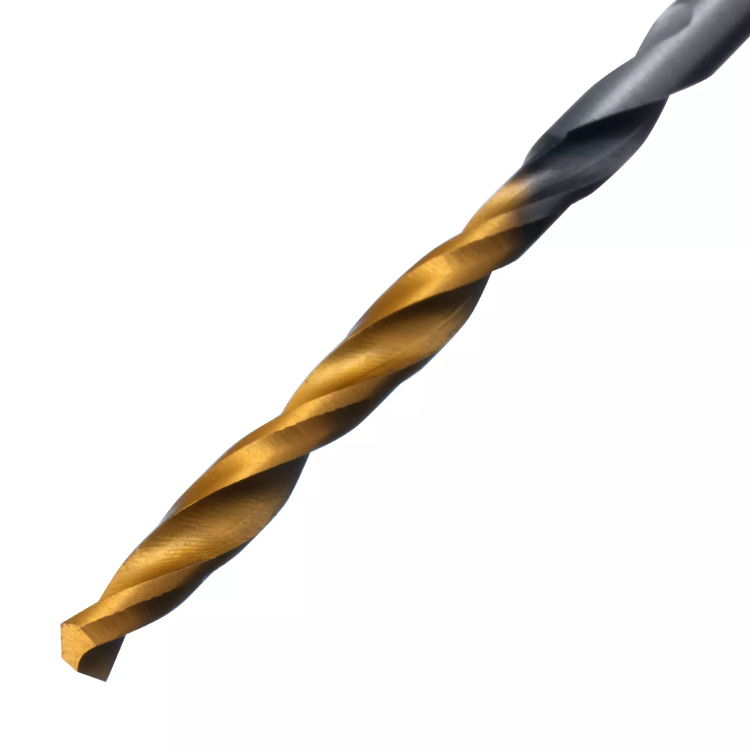 Сверло спиральное по металлу Denzel 2 x 49 мм, Р6М5, Golden Tip , 2шт., 718223 купить в Нижневартовске