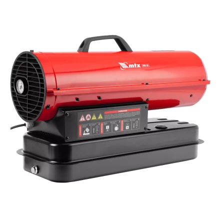 Дизельная тепловая пушка MTX DHB-10i 98904, 10 кВт, 400 м3/ч, прямой нагрев, термостат купить в Нижневартовске