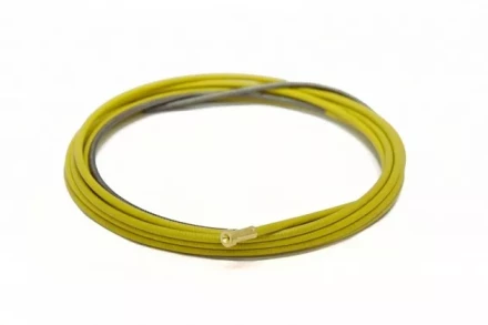 Канал стальной изолированный 1,2-1,6мм  желтый 3метра Aurora купить в Нижневартовске