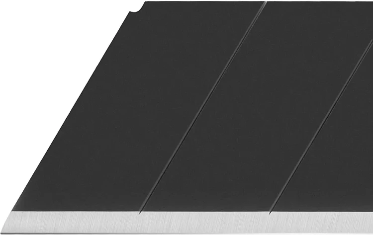 Лезвие OLFA BLACK MAX сегментированное, 8 сегментов, 18х100х0,5мм, 50шт OL-LBB-50B купить в Нижневартовске