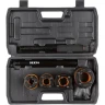 Набор DEXX: Клуппы трубные, с трещоткой 620мм, №4: 1/2", 3/4", 1", 1 1/4" 28280-H4 купить в Нижневартовске