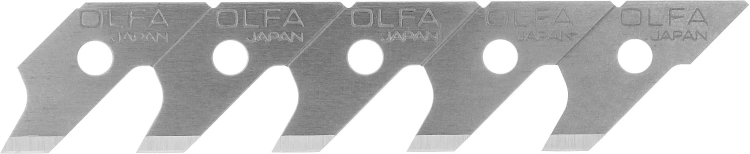 Лезвие OLFA перовое для CMP-1, 5х24,5х0,5мм, 15шт OL-COB-1 купить в Нижневартовске