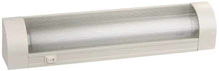 Светильник люминесцентный СВЕТОЗАР модель "СЛУ-110" с плафоном и выключателем, угловой, лампа Т8, 402x54x74мм, 10Вт SV-57587-10 купить в Нижневартовске