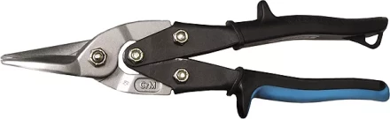 Ножницы по металлу "PIRANHA",250мм,прямой рез,сталь-CrMo,двухкомп.рукоятки GROSS 78325 купить в Нижневартовске