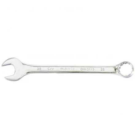 Ключ комбинированный 28 мм CrV полированный хром Matrix 15173 купить в Нижневартовске