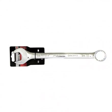 Ключ комбинированный 28 мм CrV полированный хром Matrix 15173 купить в Нижневартовске