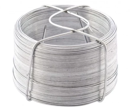 Проволока стальная оцинкованная 0,7 мм длина 75 м Сибртех 47751 купить в Нижневартовске