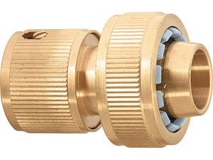 Соединитель латунный быстросъемный для шланга 3/4&quot;  PALISAD 66260 купить в Нижневартовске