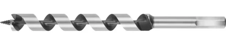 Сверло по дереву, спираль Левиса, HEX хвостовик, URAGAN 29465-235-18, d=18х235мм 29465-235-18 купить в Нижневартовске