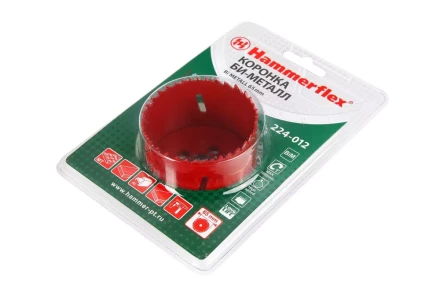 Коронка биметаллическая HAMMER Ф65х38мм 5/8" BiMETALL (224-012) купить в Нижневартовске