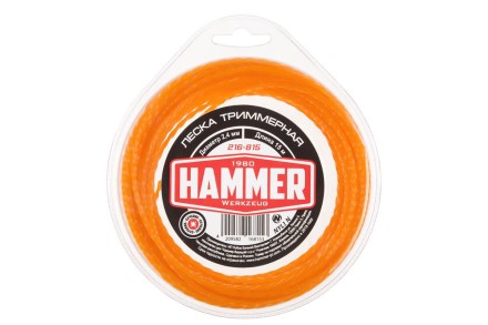 Леска для триммеров HAMMER 216-815 купить в Нижневартовске