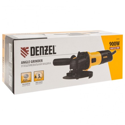Угловая Машина шлифовальная Denzel AGH125-900 26904 купить в Нижневартовске