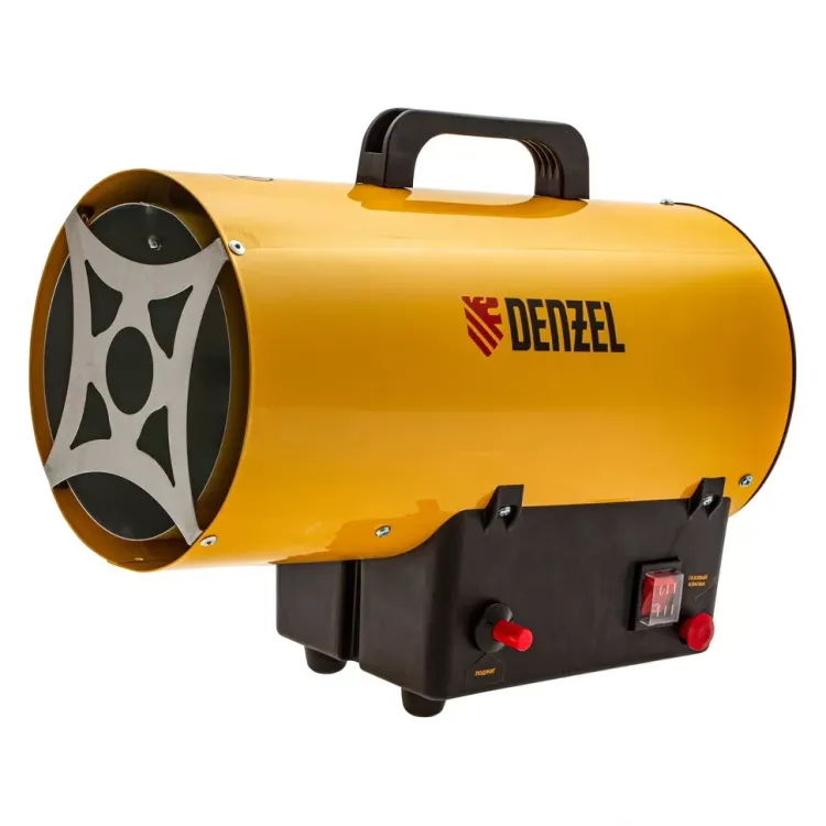 Газовая тепловая пушка GHG-15, 15 кВт, 500 м3/ч, пропан-бутан Denzel 96477 купить в Нижневартовске