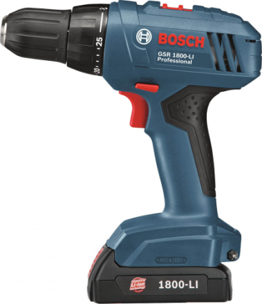 Дрель-шуруповерт аккумуляторная BOSCH GSR 1800-Li (0.601.9A8.307) купить в Нижневартовске
