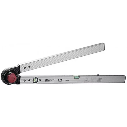 Уровень KRAFTOOL алюминиевый угловой, 1-270 градусов, 600 / 1400мм 34727-140 купить в Нижневартовске