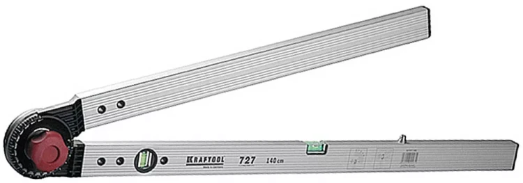 Уровень KRAFTOOL алюминиевый угловой, 1-270 градусов, 600 / 1400мм 34727-140 купить в Нижневартовске
