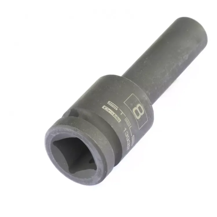 Головка ударная удлиненная шестигранная 8 мм 1/2" CrMo  Stels 13932 купить в Нижневартовске