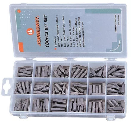 Комплект вставок под 1/4"DR 18 видов по 10 штук S29H2180S Jonnesway 47464 купить в Нижневартовске