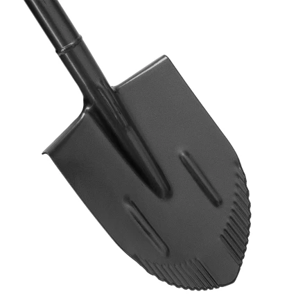 Лопата штыковая Сибртех, 210х290х1150 мм, цельнометаллическая, с зубьями, 61369 купить в Нижневартовске