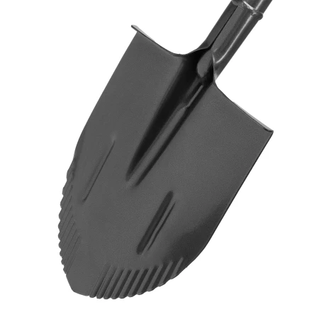 Лопата штыковая Сибртех, 210х290х1150 мм, цельнометаллическая, с зубьями, 61369 купить в Нижневартовске