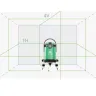 Построитель лазерных плоскостей ADA 6D Servoliner GREEN с калибровкой ADA купить в Нижневартовске