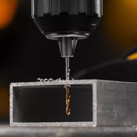 Сверло спиральное по металлу Denzel 2,5 x 57 мм, Р6М5, Golden Tip , 2шт. 718224 купить в Нижневартовске