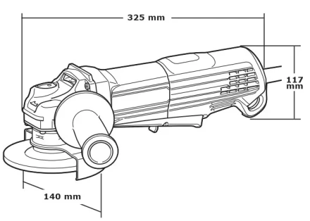 Шлифмашина угловая MAKITA GA5050R купить в Нижневартовске