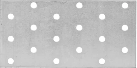 Пластина соединительная ЗУБР "МАСТЕР", 60х120мм, 20шт 310255-060-120 купить в Нижневартовске