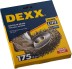 DEXX. Щетка дисковая для УШМ, витая стальная латунированная проволока 0,3мм, 175ммх22мм 35101-175 купить в Нижневартовске