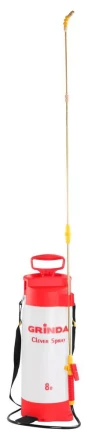Опрыскиватель GRINDA садовый "Clever Spray", 8 л, с латунным  телескоп. удлинителем и упорами для ног 8-425158_z01 купить в Нижневартовске