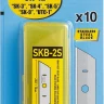 Лезвие OLFA, трапециевидное для SK-12 OL-SKB-2S/10B купить в Нижневартовске