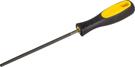 Напильник STAYER "PROFI" круглый, с двухкомпонентной рукояткой, № 1, 150мм 16605-15-1 купить в Нижневартовске