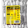 Талреп DIN 1480, крюк-крюк, оцинкованный, М8, 10 шт, STAYER Master 30525-08 30525-08 купить в Нижневартовске