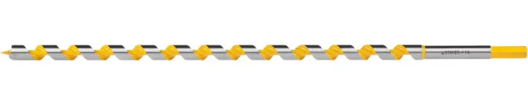 Сверло по дереву "Spiral", спираль Левиса, HEX хвостовик, STAYER Professional 29475-450-14, d=14х450мм 29475-450-14 купить в Нижневартовске