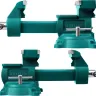 Тиски KRAFTOOL Reversible слесарные 32705-200 купить в Нижневартовске