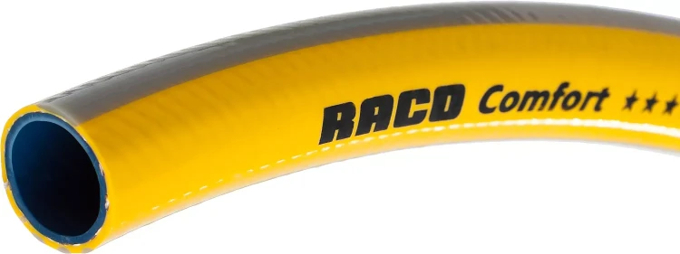 Шланг RACO "COMFORT" поливочный, 30атм., армированный, 3-х слойный, 1/2"х50м 40303-1/2-50 купить в Нижневартовске