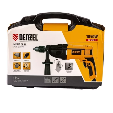 Дрель ударная ID-1050-2 Denzel 26312 купить в Нижневартовске